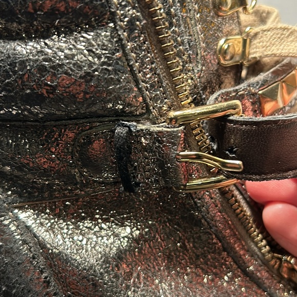 Michael Kors Glam Studded High top sneakers size 8. - Picture 13 of 15